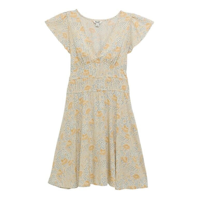 Wrangler Women's Retro Vintage Tiered Dress