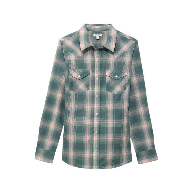Wrangler Women's Retro Essential Snap Shirt