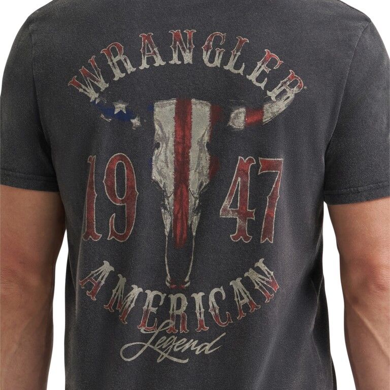 Wrangler Men's Regular Fit Graphic Short Sleeve T-Shirt