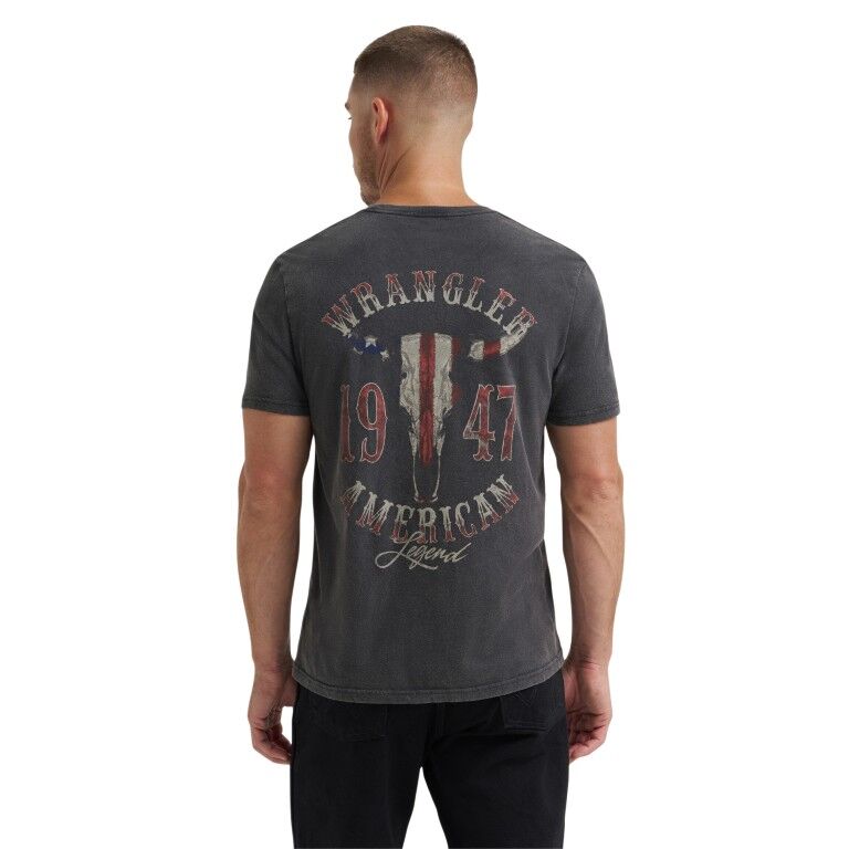 Wrangler Men's Regular Fit Graphic Short Sleeve T-Shirt