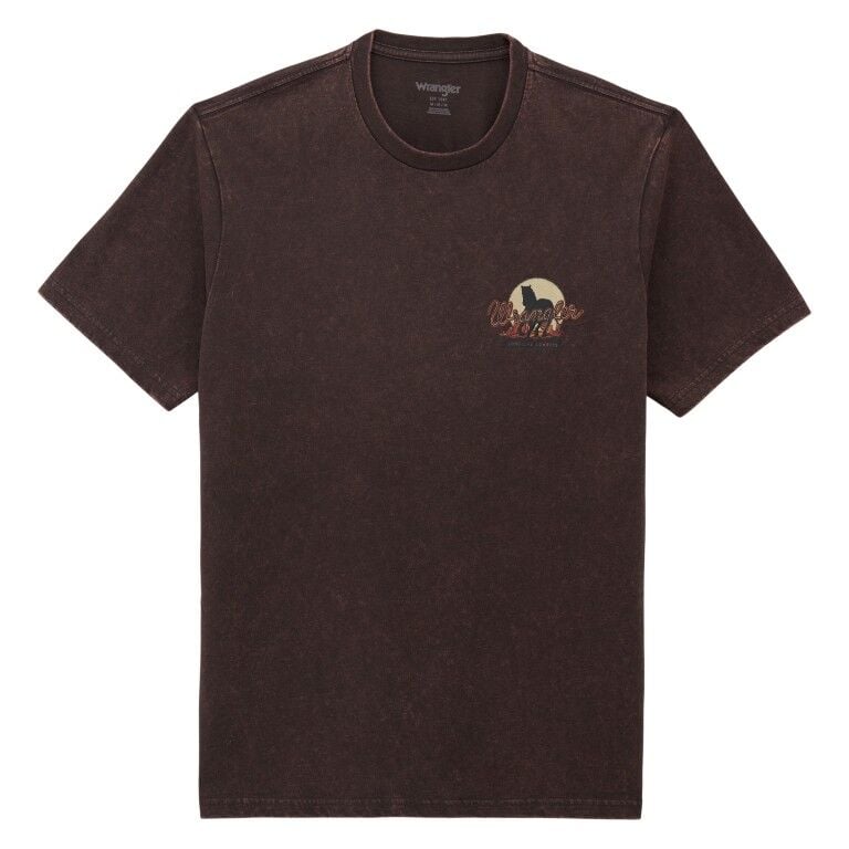 Wrangler Men's Regular Fit Graphic Short Sleeve T-Shirt