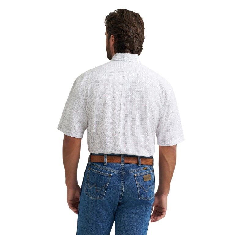 Wrangler Men's George Strait Collection One Pocket Long Sleeve Shirt