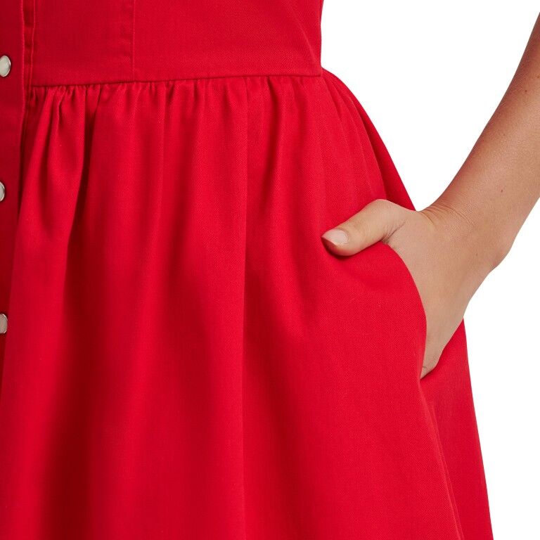 Wrangler Women's Retro Americana Sleeveless Snap Dress