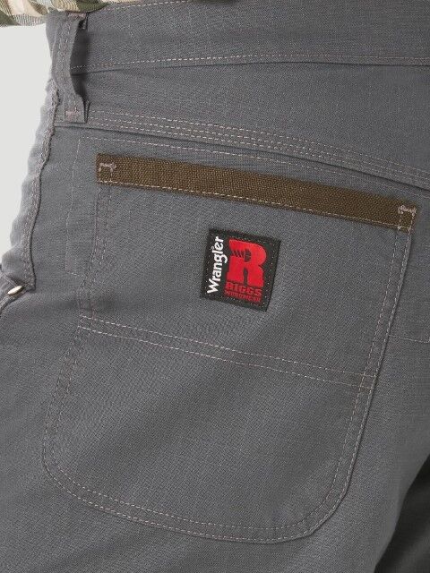 Wrangler Men's Riggs Workwear Regular Fit Work Short in Grey