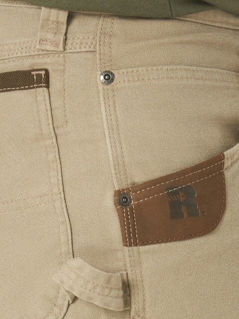 Wrangler Men's Riggs Workwear Stretch Ranger Cargo Short in Dark Khaki