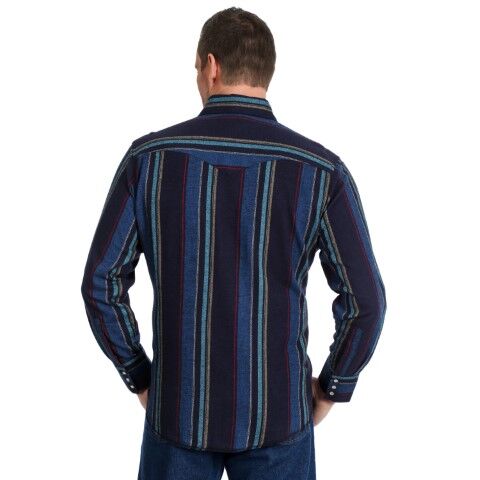 Wrangler Men's Long Sleeve Flannel Plaid