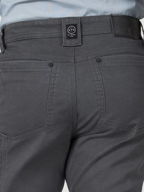 Wrangler Men's ATG Reinforced Utility Pant in Grey