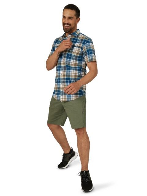 Wrangler Men's Regular Fit ATG-X Reinforced Utility Short in