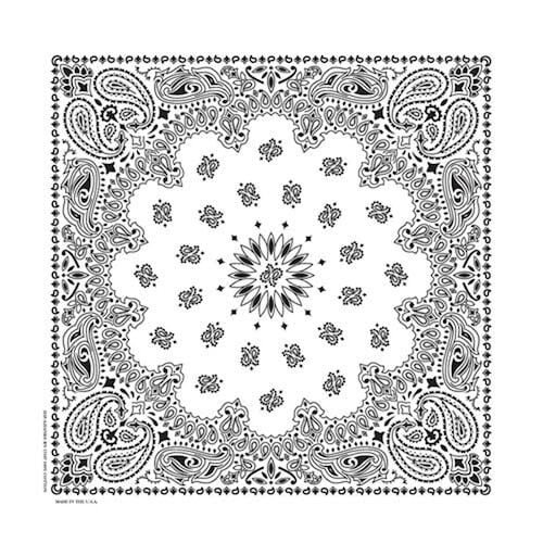 Carolina Creative Traditional Paisley Bandana