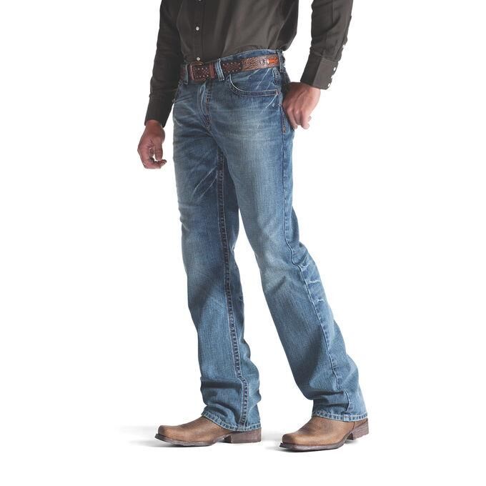 Ariat Men's M4 Low Rise Scoundrel Bootcut Jean 