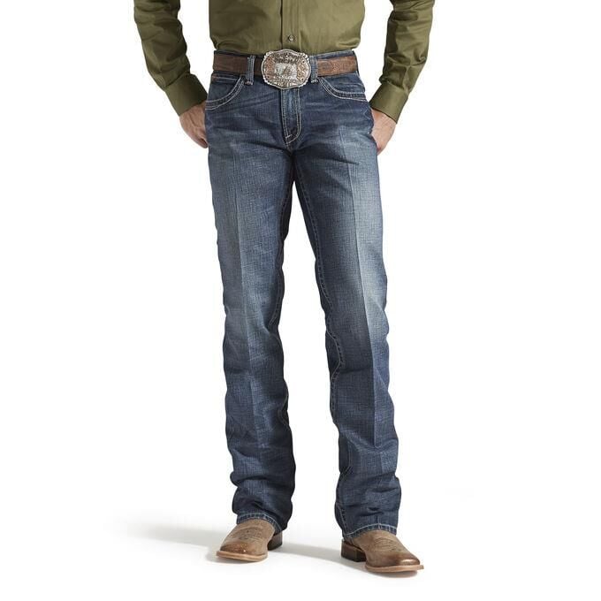Ariat Men's M5 Slim Boundary Stackable Straight Leg Jean