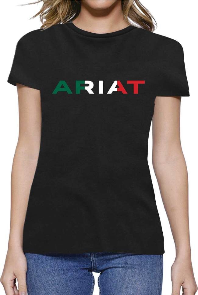 Ariat Women's Viva Mexico Logo Tee