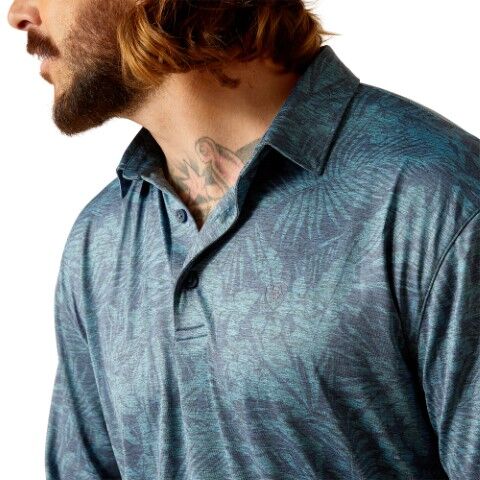 Ariat men's Charger 2.0 Printed Polo