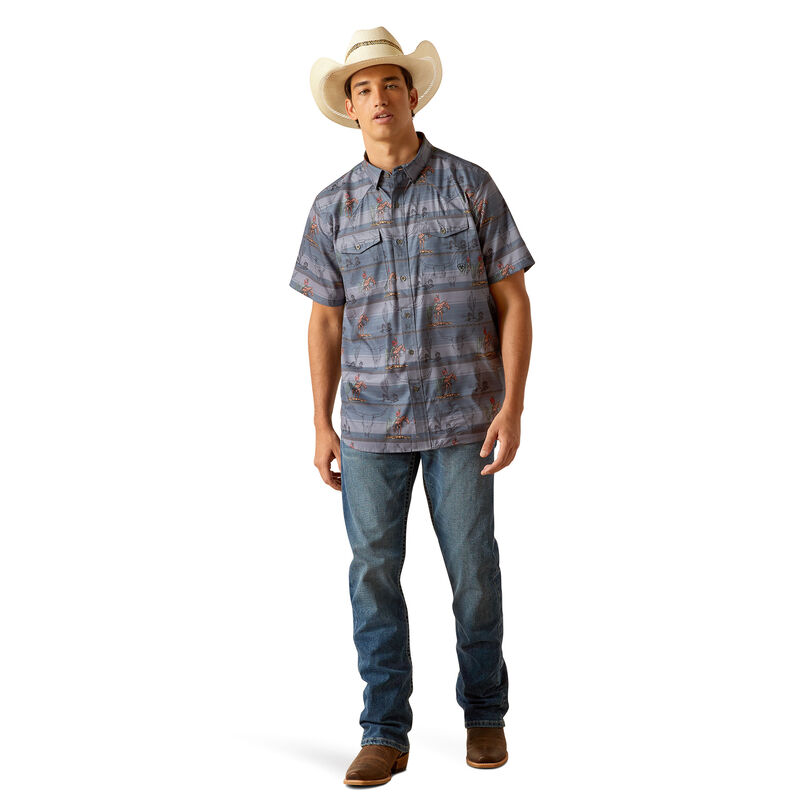 Ariat Men's VentTEK Western Fitted Shirt