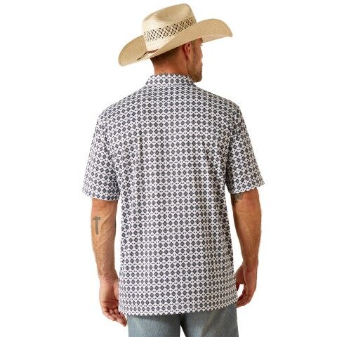 Ariat Men's All Over Print Polo