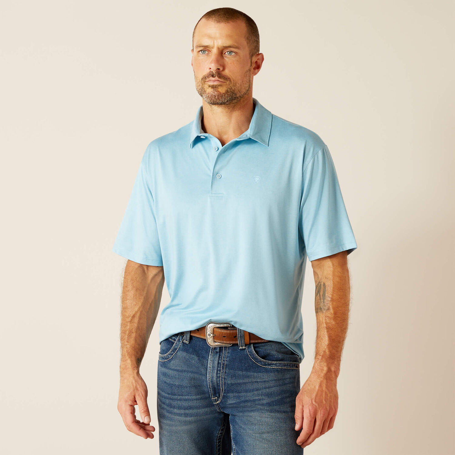 Ariat Men's Charger 2.0 Polo Sheltering Sky