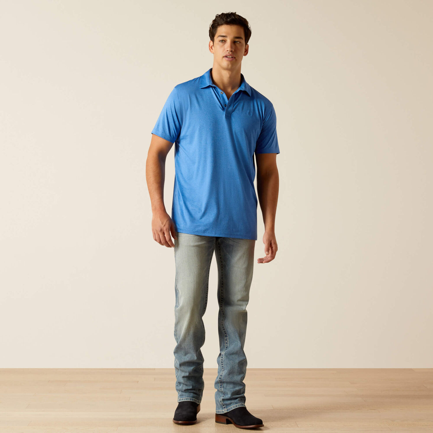 Ariat Men's Charger 2.0 Fitted Polo