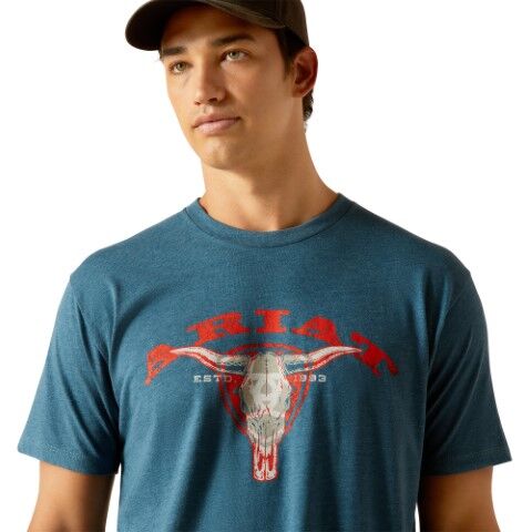 Ariat Men's Ariat Abilene Skull T-Shirt