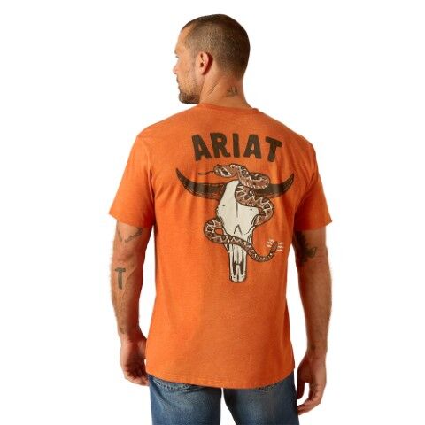 Ariat Men's Ariat Rattler Skull T-Shirt