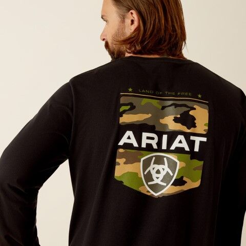 Ariat Men's Ariat Lotf Camo Shield T-Shirt