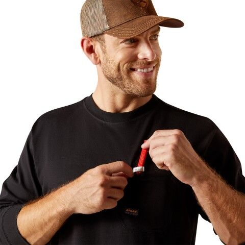 Ariat Men's Rebar Cotton Strong WHLF T-Shirt