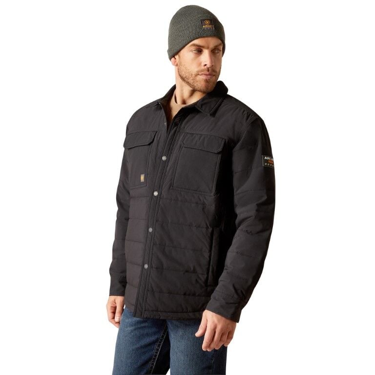 Ariat Men's Rebar Cordura Ripstop Insulated Shirt Jacket - Men's