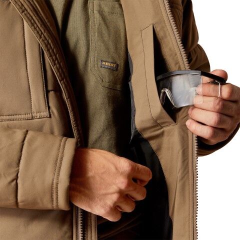 Ariat Men's Rebar Winter Valiant Ripstop Insulated Jacket