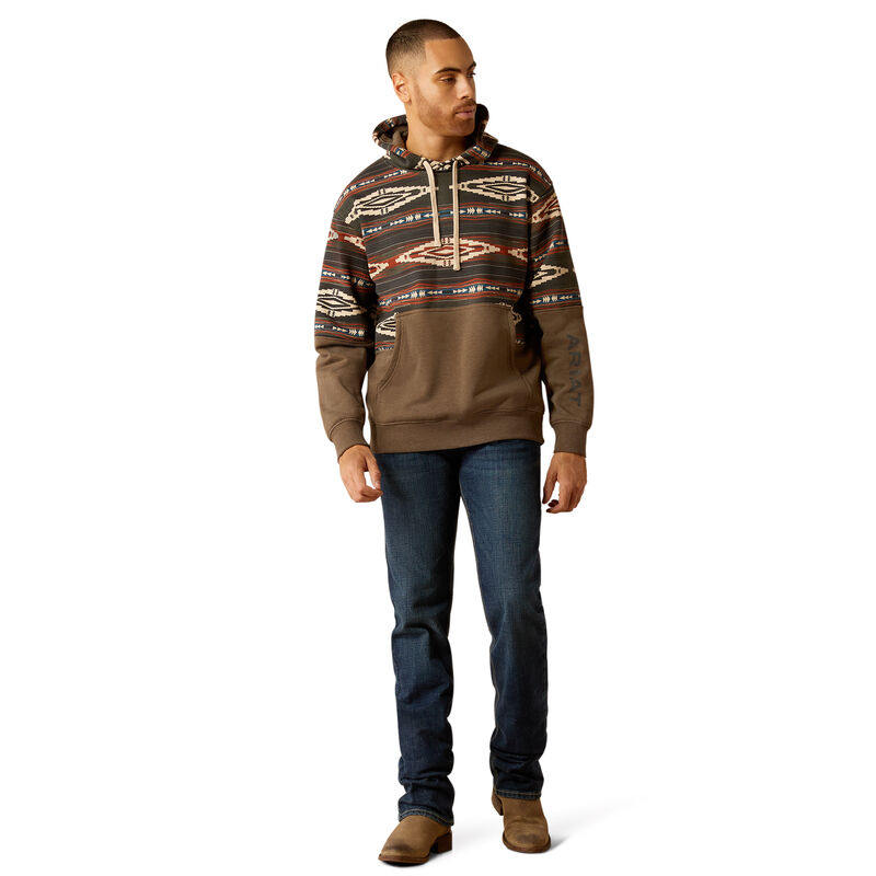 Ariat Men's Color Block Hoodie