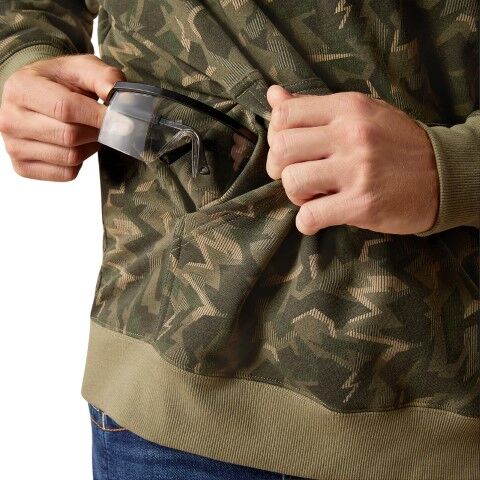 Ariat Men's Rebar Workman Shard Hoodie