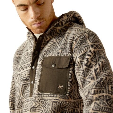 Ariat Men's Polar Bear Fleece Hoodie