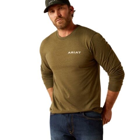 Ariat Men's Boarded LOTF Hex T-Shirt