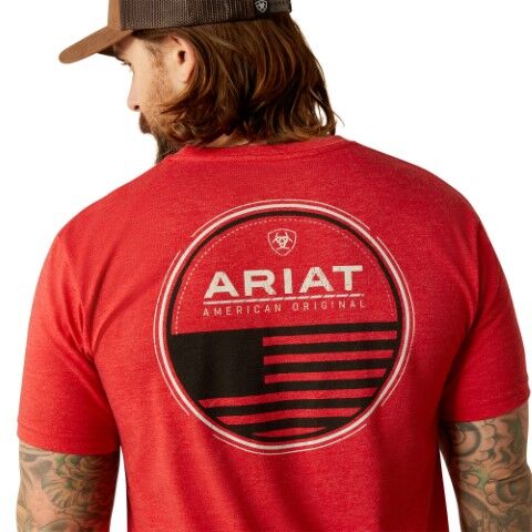 Ariat Men's Ariat Original Flag Scope T-Shirt
