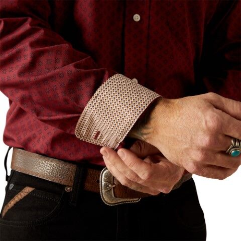 Ariat Men's Wrinkle Free Issac Classic Fit Shirt