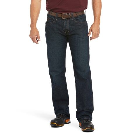 Ariat Men's Rebar M5 Straight DuraStretch Edge Stackable Straight Leg Jean 