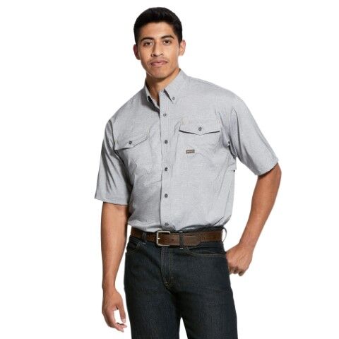 Ariat Men's Rebar Made Tough VentTEK DuraStretch Work Shirt