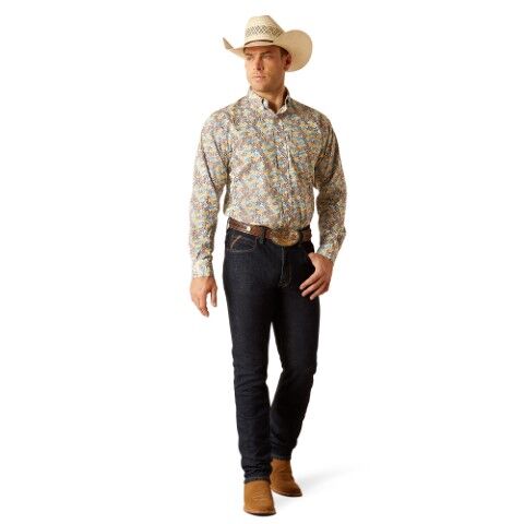 Ariat Men's Wrinkle Free Iker Classic Fit Shirt
