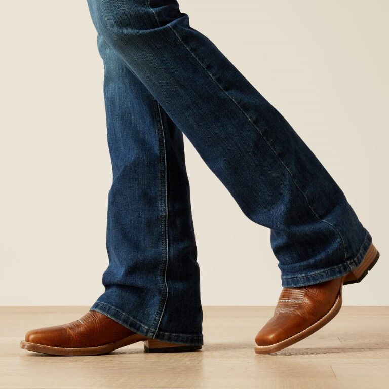 Ariat Women's Mid Rise Ariana Bootcut Jean in Athena