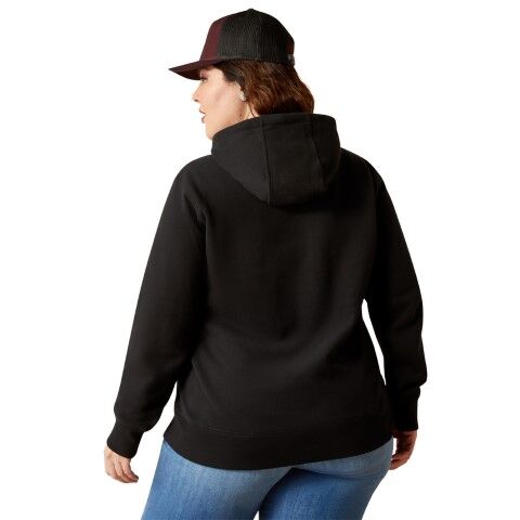 Ariat Women's Steer Stitch Hoodie in Black