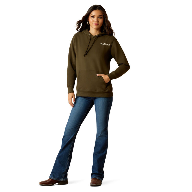 Ariat Women's Stamp Hoodie in Relic