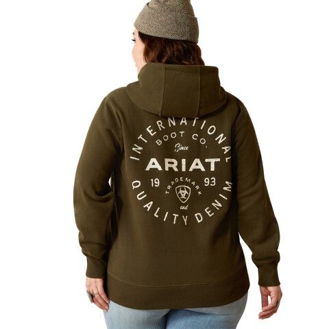 Ariat Women's Stamp Hoodie in Relic