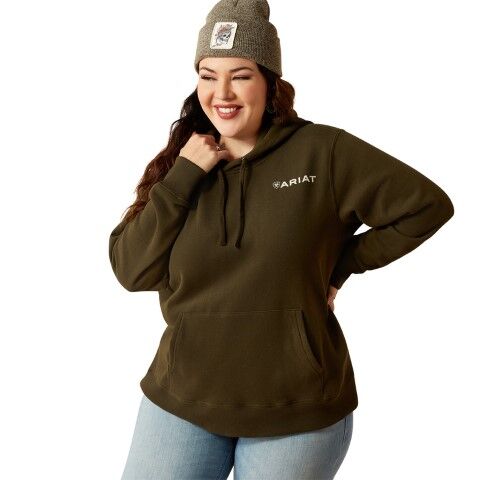 Ariat Women's Stamp Hoodie in Relic