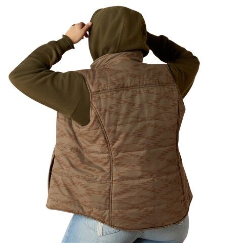 Ariat Women's Grizzly Quilted Vest in Banyan Bark