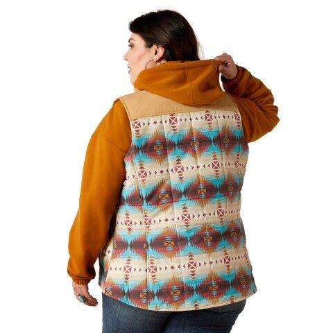 Ariat Women's Crius Insulated Vest in Serrano Southwest Print