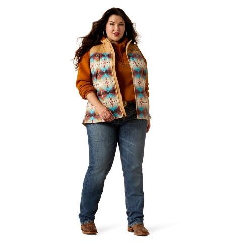 Ariat Women's Crius Insulated Vest in Serrano Southwest Print