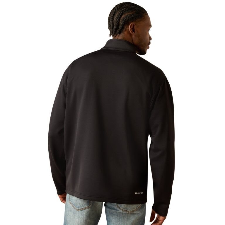Ariat Men's Ariat Tek 1/4 Zip Sweatshirt in Black