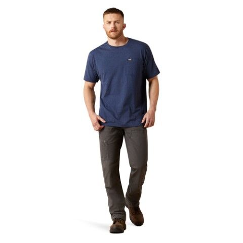 Ariat Men's Rebar Cotton Standard Pocket T-Shirt