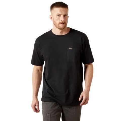 Ariat Men's Rebar Cotton Standard Pocket T-Shirt