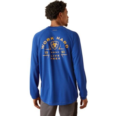 Ariat Men's Rebar Heat Fighter Work Hard T-Shirt