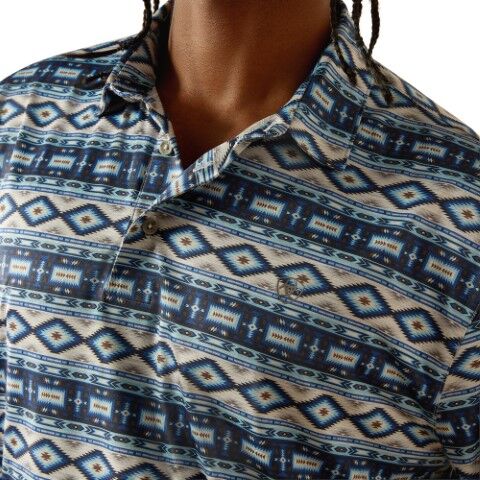 Ariat Men's Charger 2.0 Printed Polo