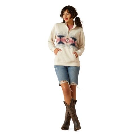 Ariat Women's June 1/2 Zip Sweatshirt